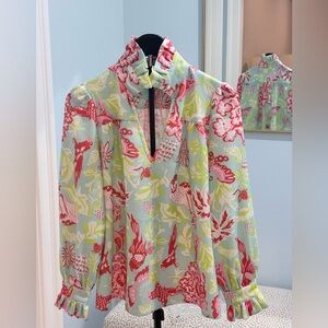 Floral Print Women's Top